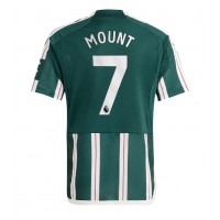 Manchester United Mason Mount #7 Vonkajší futbalový dres 2023-24 Krátky Rukáv
